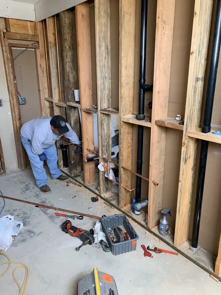 Commercial rough-in plumbing for Commercial Plumbing in Pompton Lakes